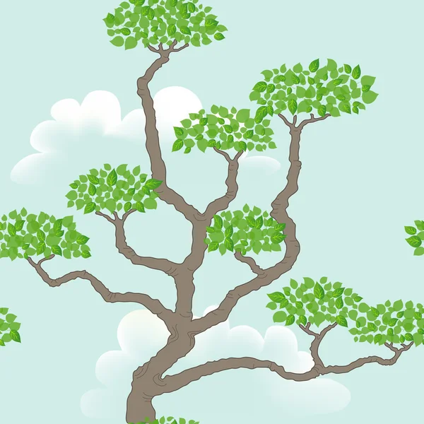 Wzór z drzewa streszczenie — Zdjęcie stockowe