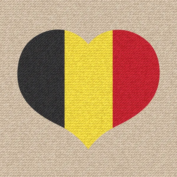 National flag of Belgium. — Stock Vector