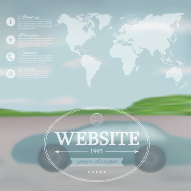 vektör web ve mobil arayüzü arka plan.