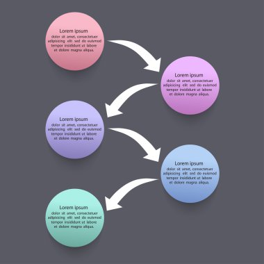 modern iş adım seçenekleri.