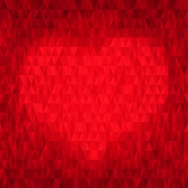 güzel kırmızı kalp ile sorunsuz şekilde.