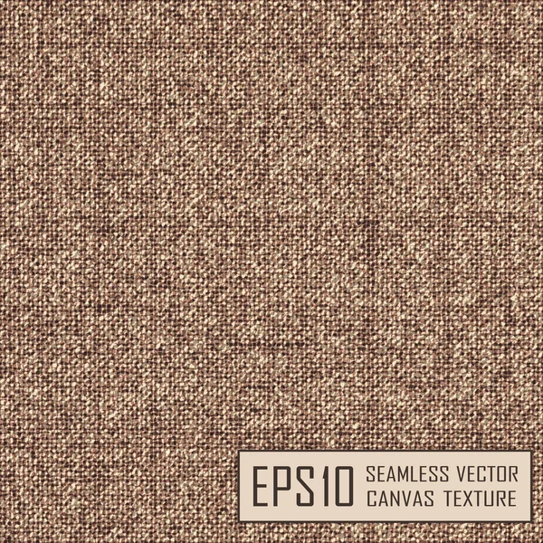 Texture réaliste de toile de jute . — Image vectorielle