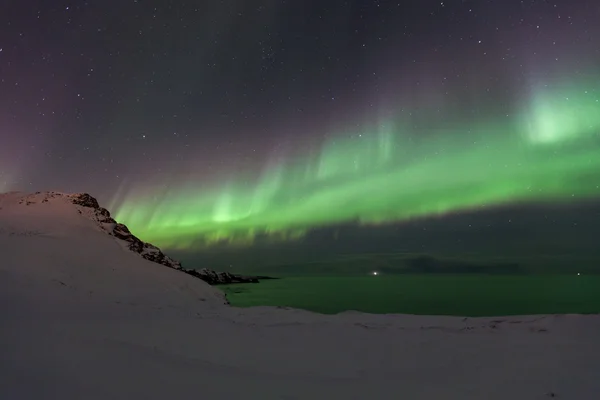 Las auroras boreales — Foto de Stock