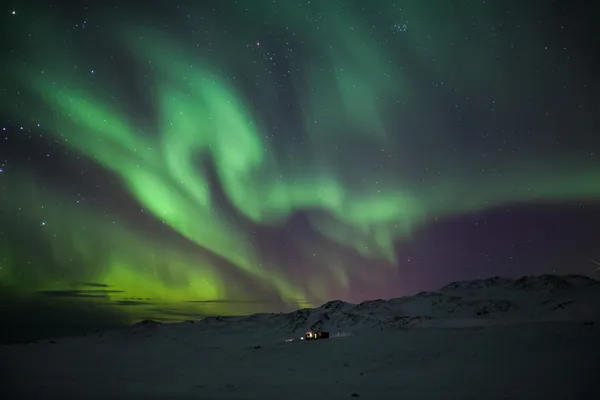 Aurore aurore boréale — Photo