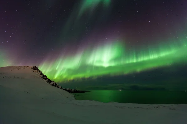 Aurora zorza polarna — Zdjęcie stockowe