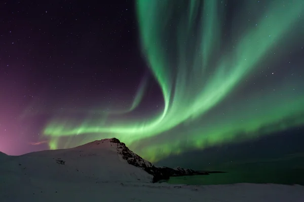 L'aurora boreale Aurora — Foto Stock