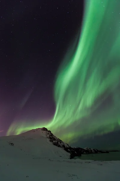 Aurora zorza polarna — Zdjęcie stockowe