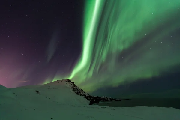 Die Polarlichter — Stockfoto