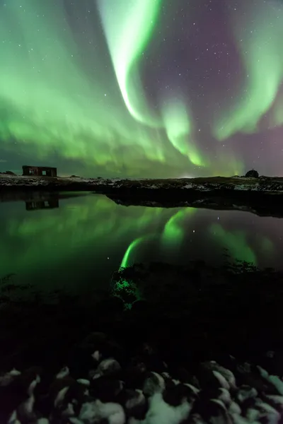 L'aurora boreale Aurora — Foto Stock