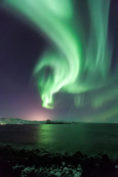 Las auroras boreales — Foto de Stock