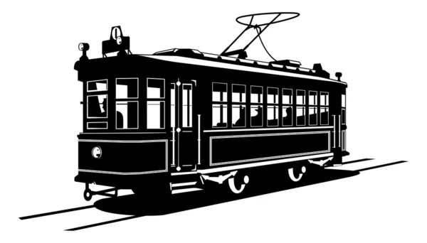 Tranvía. — Archivo Imágenes Vectoriales