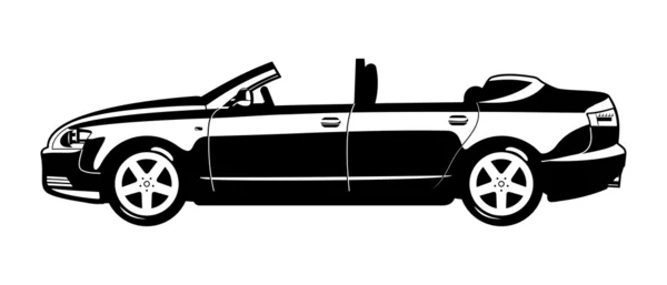 Convertible — Vector de stock