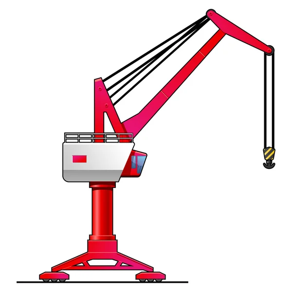 Guindaste de pórtico — Vetor de Stock