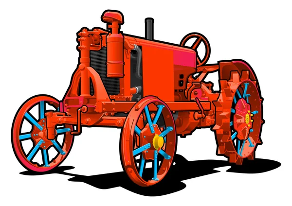 Tractor — Vector de stock