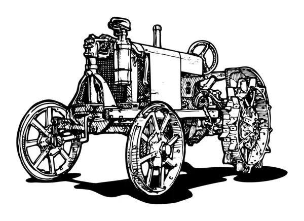 Tractor — Vector de stock