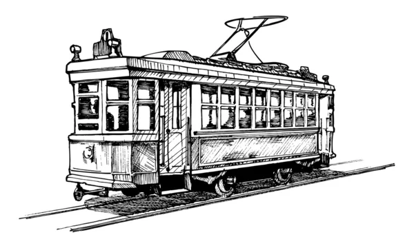 Tramway — Image vectorielle