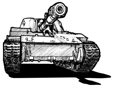 heavy tank clipart