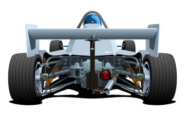 racecars. arka yükseklik.