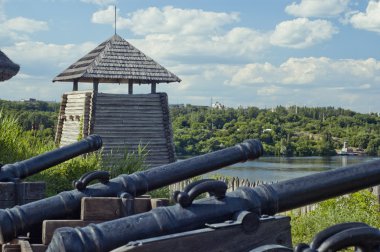 Museum of Zaporizhian Cossacks. clipart