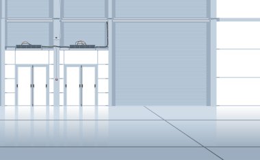 hangar içi. 