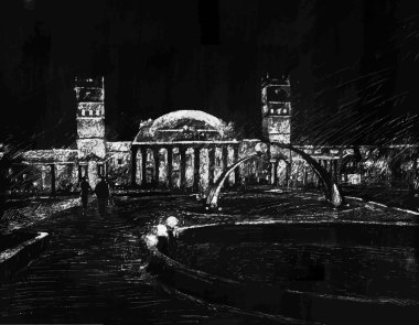 gece cityscape 