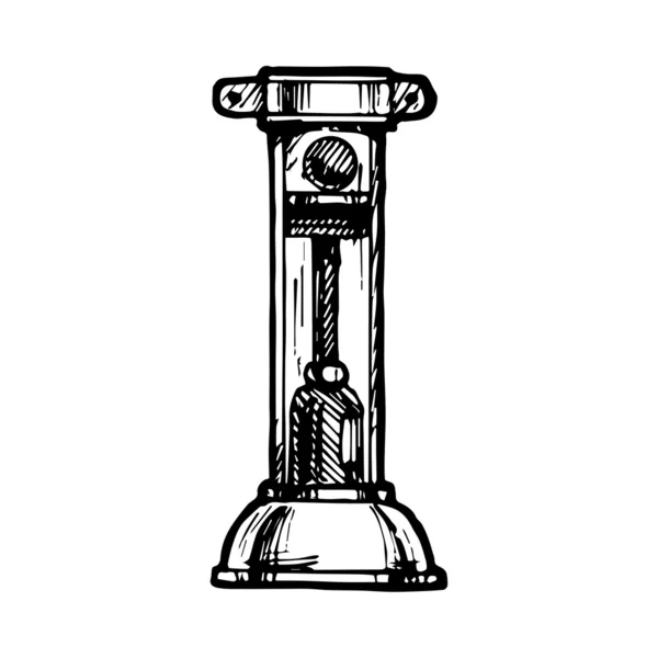 Steampunk teckensnitt — Stock vektor