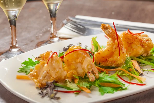 Crevettes tempura — Photo