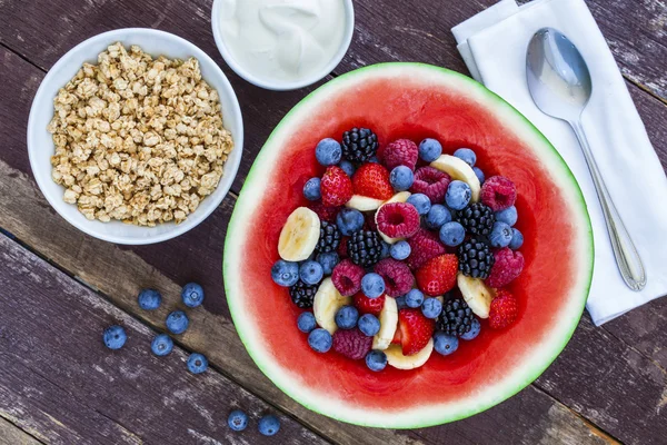 Organic breakfast — Stock Photo, Image