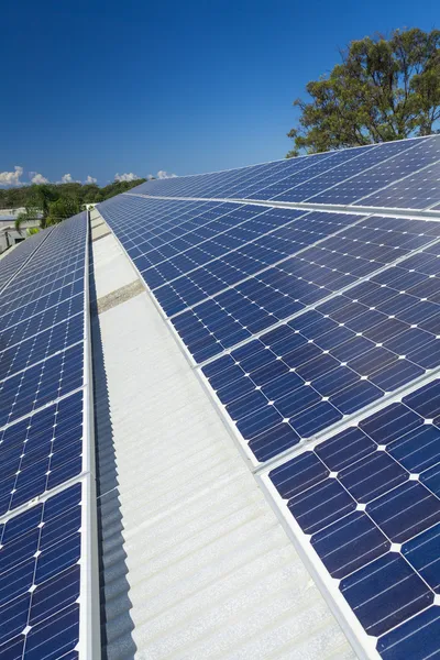 Zonnepanelen — Stockfoto