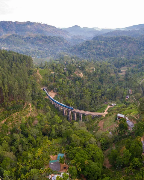 Aerial View Nine Arch Bridge Ella Sri Lanka — Stock Photo, Image