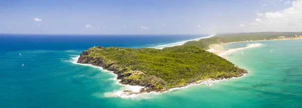 Panorama Punctului Double Island Într Însorită Queensland Australia — Fotografie, imagine de stoc