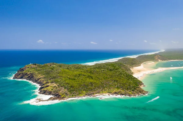 Double Island Point Sunny Day Queensland Australia — Stock Photo, Image