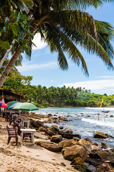 Stranden Hiriketiya Sri Lankas Sydkust — Stockfoto