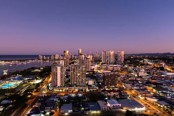 Southport Gold Coast Broadwater Atardecer Queensland Australia — Foto de Stock