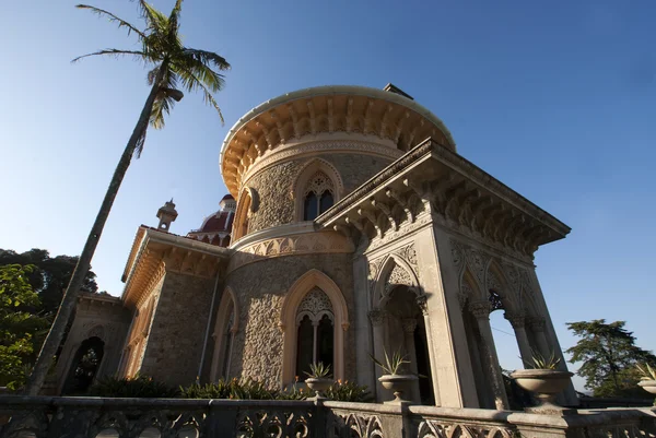 Facade of the Monserrate mansion in Sintra, Portugal — Stock Photo, Image