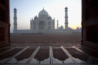 sabah sis - agra - uttar Pradesh - Kuzey Hindistan Taj mahal