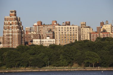 Manhattan (New York City) görülen Hudson Nehri (Amerika Birleşik Devletleri)