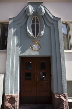 Jugenstil Helsinki - Finlandiya bina cephe