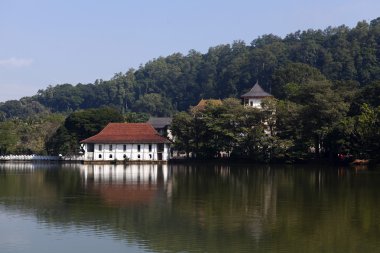 Hamam ve kandy, sri lanka - Asya içinde kutsal tooth relic Tapınağı