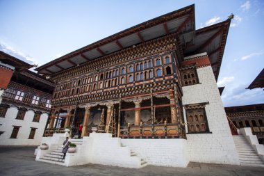 thimphu, Kraliyet bhutan Krallığı, Asya başkenti olarak incinmesin chhoe dzong içinde