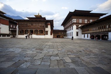 thimphu, Kraliyet bhutan Krallığı, Asya başkenti olarak incinmesin chhoe dzong içinde