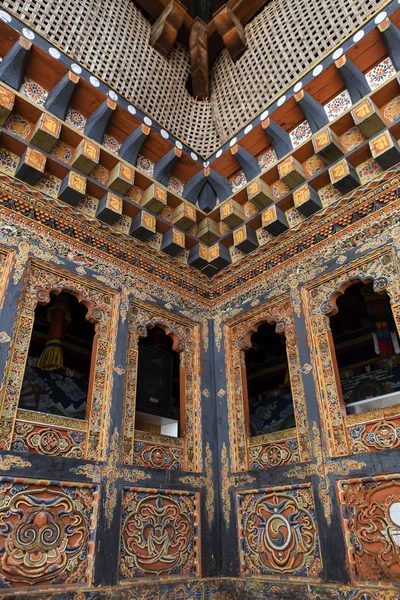 Inside Tango Goemba - a Buddhist monastery - close to Thimphu, Bhutan, Asia — Stock Photo, Image