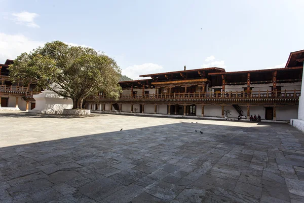 Inside Punakha Dzong in Punakha, Central Bhutan, Asia — Stock Photo, Image