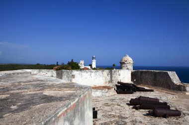 İspanyol sömürge kale castillo de san pedro de la roca del morro santiago de cuba, cuba, Kuzey Amerika