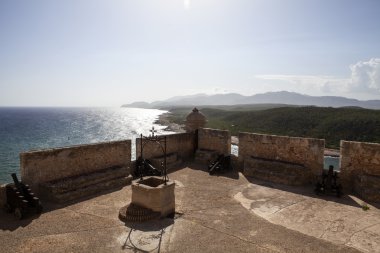 İspanyol sömürge kale castillo de san pedro de la roca del morro santiago de cuba, cuba, Kuzey Amerika