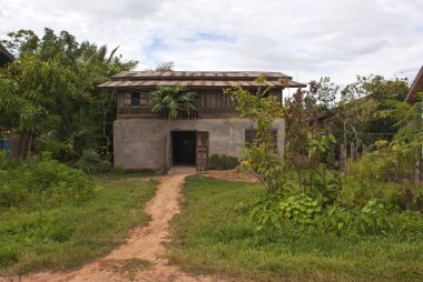 Muang şarkı köy içinde kuzey Laos nam tha province, laos, Asya