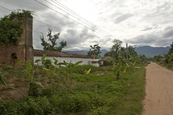 Muang Sing aldeia no norte do Laos Nam Tha província, Laos, Ásia — Fotografia de Stock