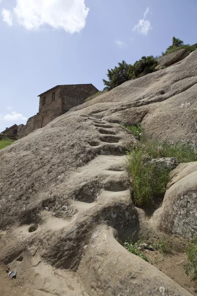 Davit Gareja - un monasterio ortodoxo ruso en Kakheti, Georgia del Sur — Foto de Stock