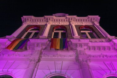 pembe tiyatro vondelpark Amsterdam - Hollanda gay gurur için bina