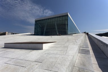 opera oslo, Norveç - İskandinavya bina (operahuset)